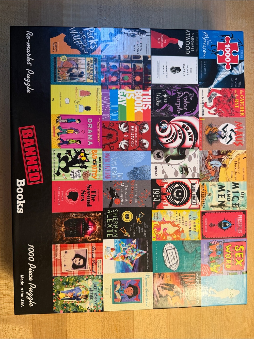 1000-Piece Jigsaw Puzzle - Colorful Cover Art